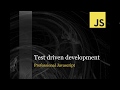 Javascript tutorial for beginners - test driven development