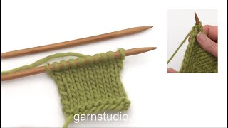 How to knit edge stitches in stockinette stitch