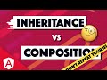 Too much junk in your Angular components? Try composition instead of inheritance!