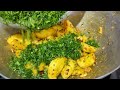 हरा सोया सागआलू😋की चटपटी और टेस्टी सब्जी soya aloo recipe hara soya saag aloo ki chatpati sbji