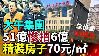 大午集團51億慘拍6億 精裝修房子70元一平方米 企業家：中共搶劫！#新聞快報