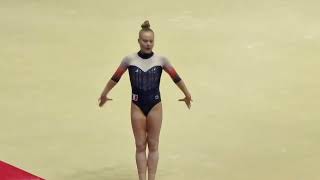 Aline Friess - FRA - Floor - All Around Final - 2022 World Championships