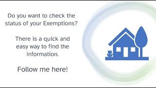 How To Check Your Exemption Status