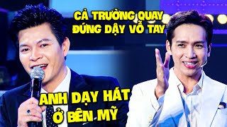 Thí sinh vừa cất giọng CẢ TRƯỜNG QUAY ĐỨNG DẬY VỖ TAY vì \