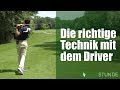 ABSCHLAG MIT DEM DRIVER – Die richtige Technik beim Golfschwung 🏌🏻‍♂️