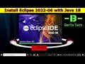 How to Install Eclipse 2022-06 with Java 18 on Windows 10