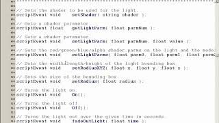 3D Buzz Doom 3 Tutorials: 23. First Script