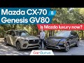 2025 Mazda CX-70 vs 2025 Genesis GV80: Luxury Claims Tested!