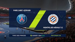 FIFA 21 Psg vs Montpellier Prediction @Parc dec Princes