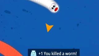 playing a first time this game earthworm game ((wormszone)) #trending