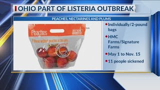 Fruit recalled after Listeria outbreak affects Ohio, other states