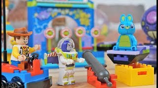 LEGO Stop Motion anime!「TOY STORY4 buzz\u0026Woody carnival mania」トイストーリー4のレゴ「 バズ\u0026ウッディのカーニバルマニア 」10770