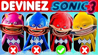 Devinez les personnages de Sonic the Hedgehog 3 par leur voix Quiz sur le film Sonic the Hedgehog 3