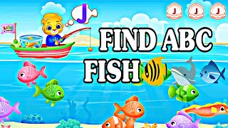 FIND ABC Fish 🐠🐋🐟 Fun Gamefor KIDS  🎮 | kids | Fun