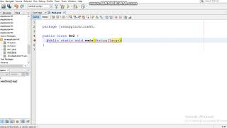 Java Programming Tutorial -26- Print alphabet using for loop
