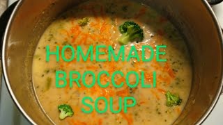 Homemade Broccoli Soup