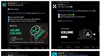 How to Claim Uxlink Airdrop in Binance Web3 Wallet