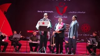 Rachid Gholam - مشا ركة الفنانين ابراهيم الدردساوي والمعتصم للفنان رشيد غلام || مهرجان شكرا تركيا