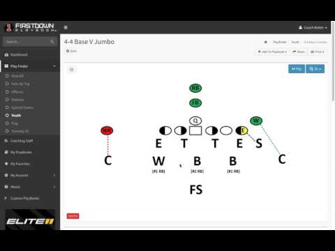 Firstdown Playbook 4 4 Youth Defense Youtube