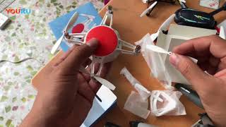 Xiaomi MiTu RC Drone Quadcopter blade installation video HD