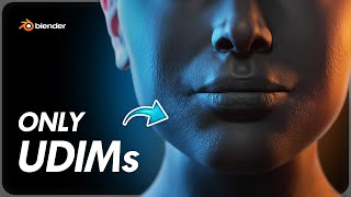 How to Get Insane Details Using UDIMs in Blender!!!