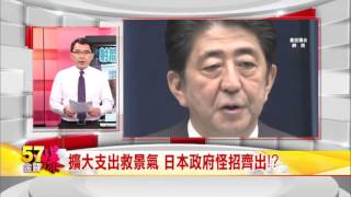 57金錢爆 預告-2016-0328 負利率無效 安倍經濟再暴走？