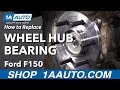 How to Replace Wheel Hub Bearing 11-14 Ford F-150