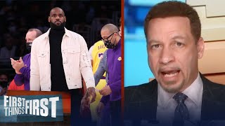 LeBron's injuries concern me — Broussard after Lakers blow 19-point lead | NBA | FIRST THINGS FIRST