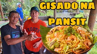 Sugod kami sa bukid nagluto si tatay ng gisado na pansit overload