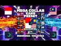 MEGA COLLAB KANG PRESET INDONESIA🇮🇩 VS MALAYSIA🇲🇾 | TOP 20 KANG PRESET🤩