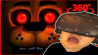 VIVE VR REACTION CHALLENGE | 360 Five Nights at Freddy's