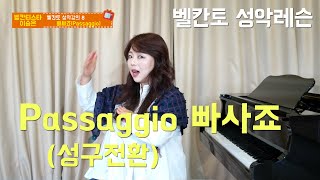 벨칸티스타 성악레슨 8 - Passaggio 빠사죠 (성구전환)