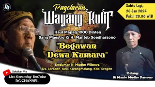 Live Wayang Kulit Mapak 1000 hari Alm Ki Manteb S // DEWO KUMORO // Ki Manto Mudho Darsono