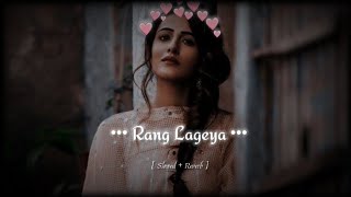 Ke Rang Lageya Ishq Da - Rang Lageya [ Slowed and Reverb ] || Mohit Chauhan || Lofi Song