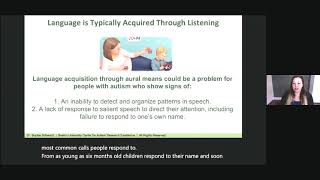 Auditory Processing and Autism Spectrum Disorders