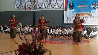 TARI PERSEMBAHAN DALAM KEGIATAN LDK SMAN I SUNGAI PENUH 2024