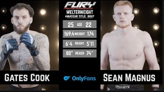 Fury AS 56 Gates Cook vs Sean Magnus