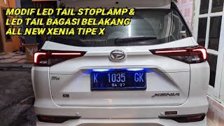 Led Tail Stoplamp \u0026 Bagasi belakang Xenia 2022 Tipe X #allnewxenia2022 #xenia