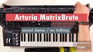 MatrixBrute SOUND DEMO