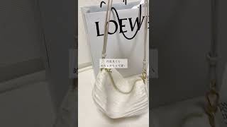 淡色女子にはもってこいな鞄👜🤎 #loewe #爆買い