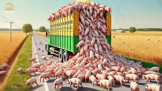 Transporting Millions of Pig This Way - Revolutionizing US Farming | Agriculture Technology