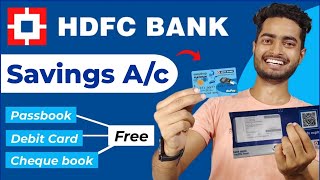 HDFC Bank Account Opening Online - 2024 | How to open HDFC Saving Account Online