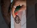 Simple mehndi design #video #manju  mehndi art #