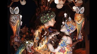 Carnevale di Putignano HD - Il bacio | Klimt | Carnival | Carro allegorico