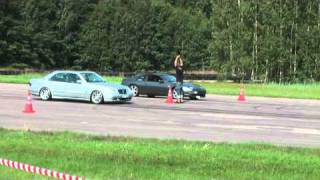 E55 AMG Custom S/C W210 Vs 594 HP Modded Nissan 300 ZX from a dig