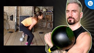 Please, DO NOT Engage Kettlebell Swings Like This