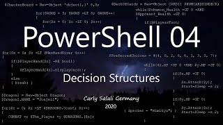 PowerShell 04 - Decision Structures