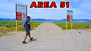 Sneaking into AREA 51.....We Want Answers!