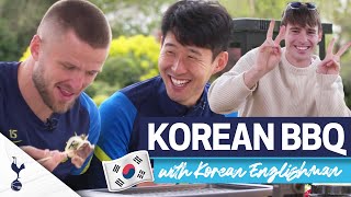 Heung-Min Son & Korean Englishman cook Eric Dier Korean BBQ and he LOVES IT!