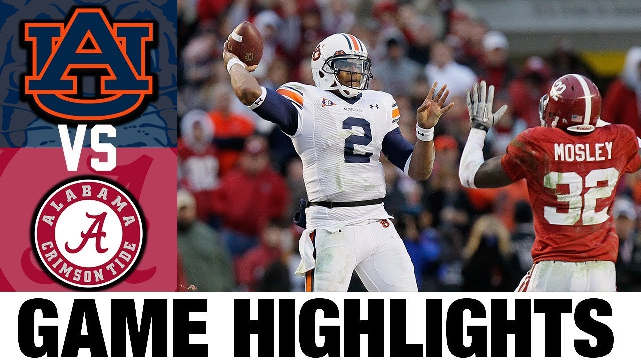 #2 Auburn Vs #11 Alabama | 2010 Game Highlights | 2010's Games Of The ...